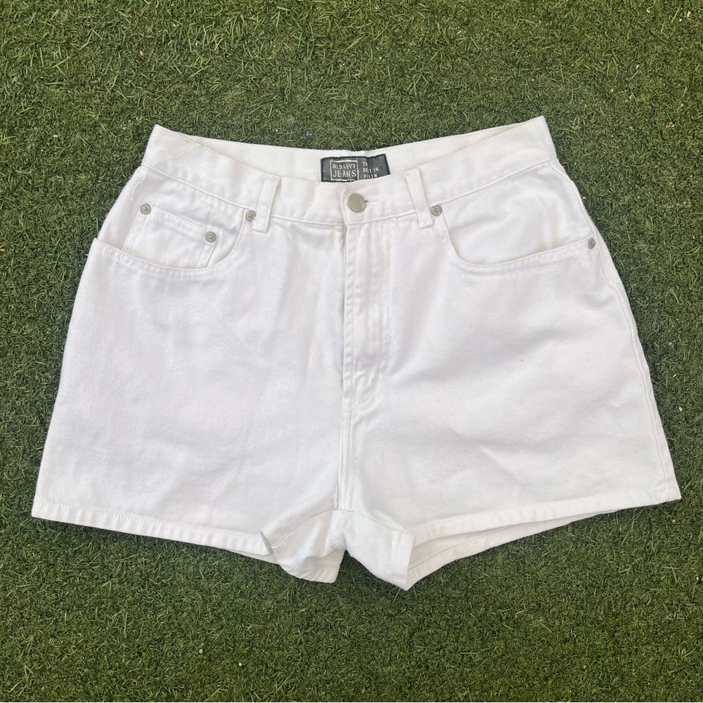 Vintage Old Navy White Denim Shorts